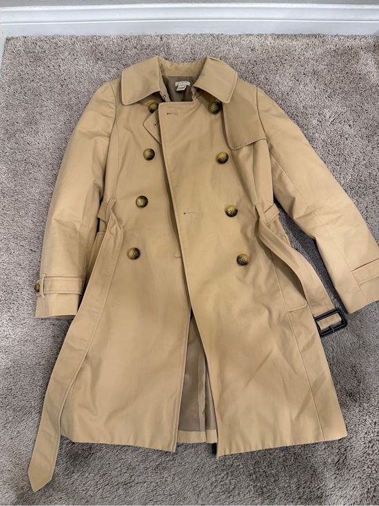 J. Crew Jackets & Blazers - J. Crew Women’s 00P Beige Double-Breasted Trench Coat